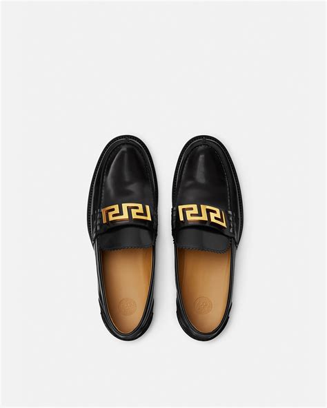 versace men's loafers replica|versace greca loafers male black.